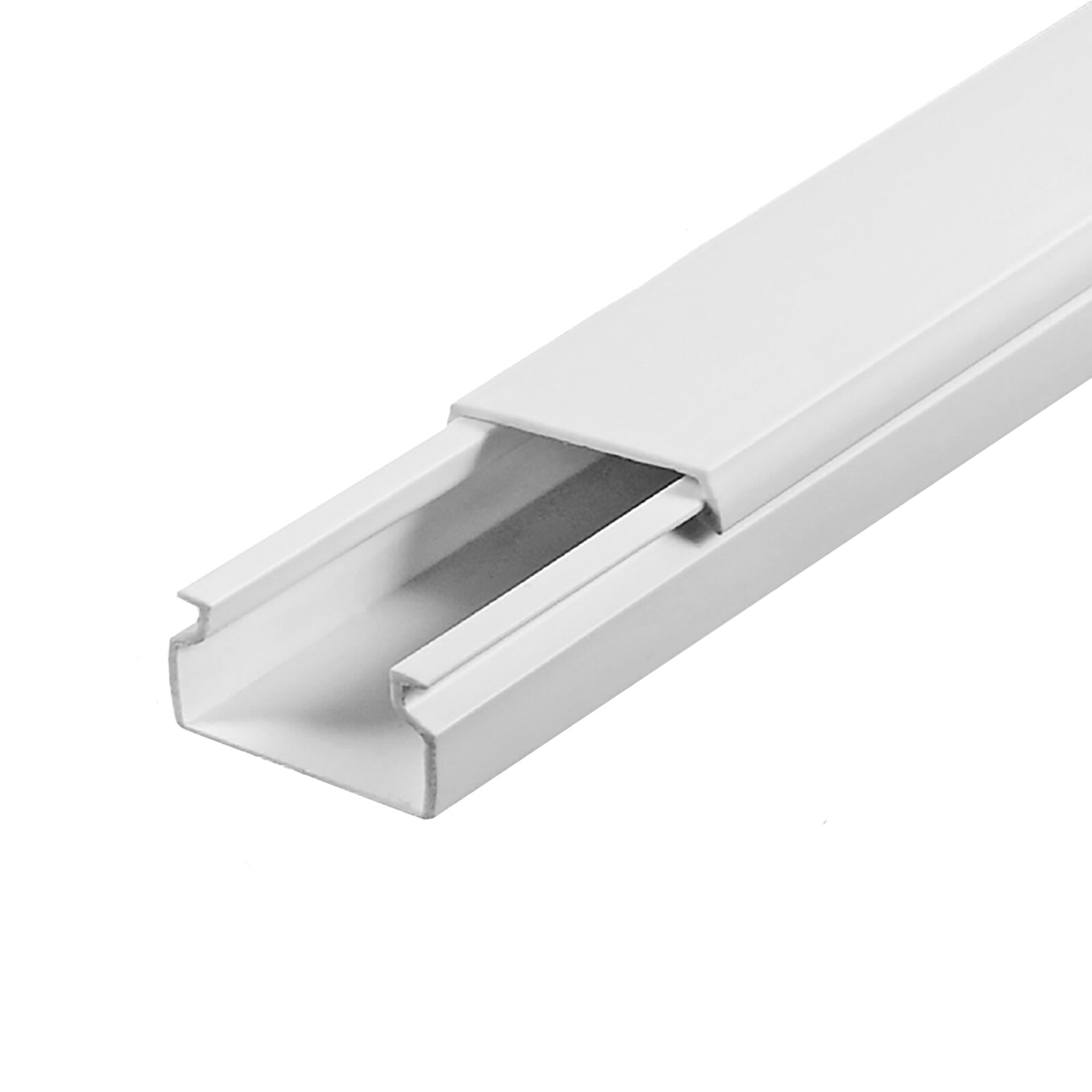 Kabelkanal mit abnehmbarem Deckel 20X10 mm